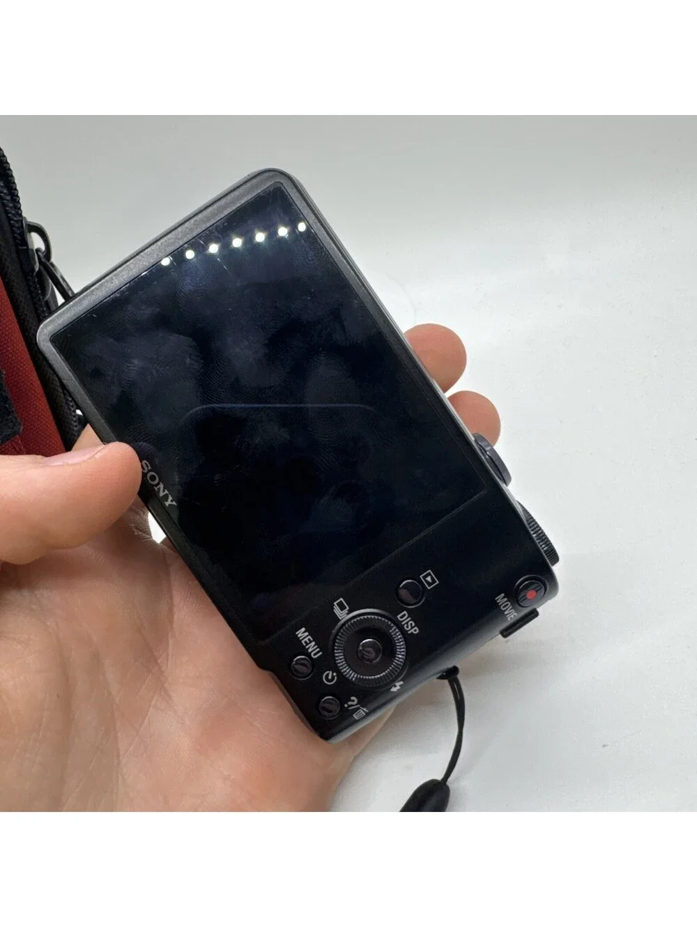 Sony Cyber-shot DSC-HX7V Exmor R 16.2MP Digital Camera w/Battery Case Works